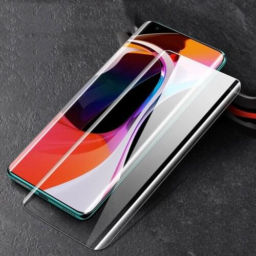 JGKK Full Glue Cover UV Tempered Glass for Xiaomi Mi 10 Pro Mi 10 Ultra 3D Curved Screen Protector for Xiaomi CC9 Pro Mi 20 Pro