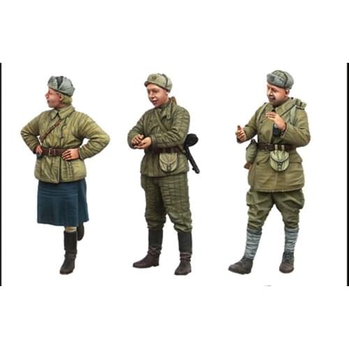 1/35 Resin Figure Model Kit Unassambled Unpainted 00E103