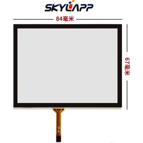10 Pcs 4 wire touch screen for Intermec CK3 CK3B CN3E Touch Screen Handwriting touch panel 84mm*67mm Touch panel Glass Free Post