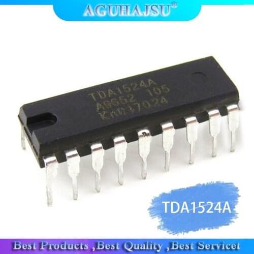 10pcs TDA1524A DIP18 TDA1524 DIP-18 1524A DIP