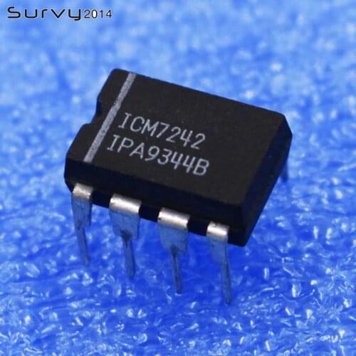 2 pcs / 10 pcs ICM7242IPA 8-pin ICM7242 fixed programmable timer / counter diy electronics