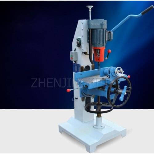 380V Commercial Square Tenon Machine Large Drill Device Slotting Drill Pressing Woodworking Processing Equipment 1.5KW/2.2KW