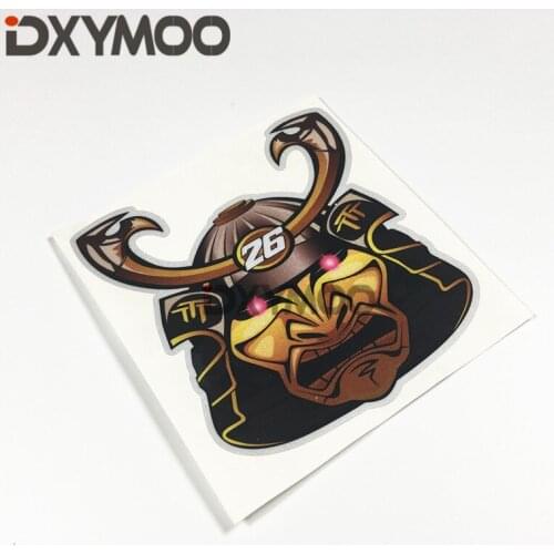 Car Styling Motorcycle Helmet Bike Car Sticker Decals for PEDROSA DANI 26 Rakshasa Knight Reflective