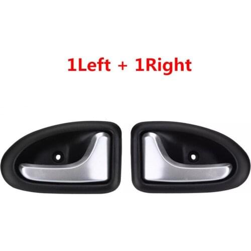 CAPQX 2For Renault Clio 2 Megane Scenic Trafic Car Accessary Interior Door Handle Inside Door Handle Inner Auto Parts Door Panel