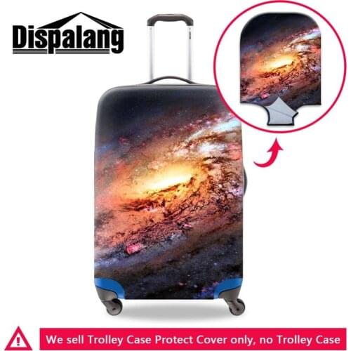 Dislapang Luggage Protective Cover 3D Print Sky Patterns on Trolley Suitcase Elastic Dust Bags Case Travel Accessories Supplies