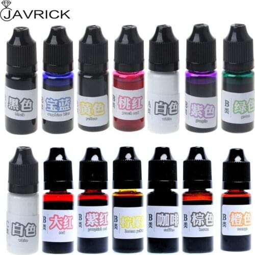 10ML Epoxy Resin Pigment Liquid Colorant Dye Ink Diffusion Resin Jewelry Making