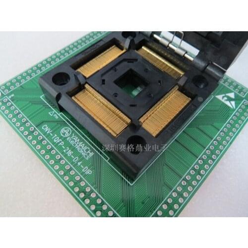 Clamshell IC51-2164-1877-10 TQFP216 YAMAICHI spacing 0.4mm IC Burning seat Adapter testing seat Test Socket test bench in stock