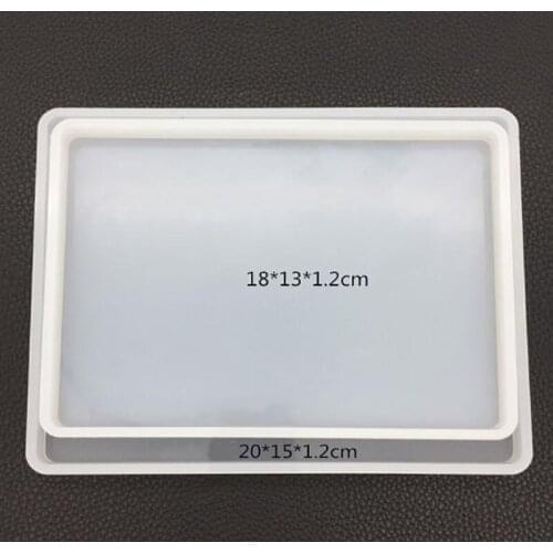 Square Coaster Silicone Mold Large Epoxy Resin Molds Handmade Crafts DIY Jewelry Making Tools