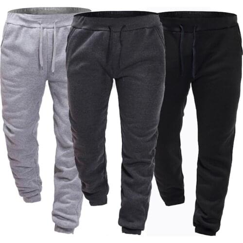 Mens casual trousers, mens sportswear with multiple pockets, hip hop style, solid thin
