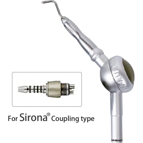 Dental Teeth Polishing Handpiece Gun Compatible Sirona quick coupling type Turbine Units Air Prophy Polisher Jet