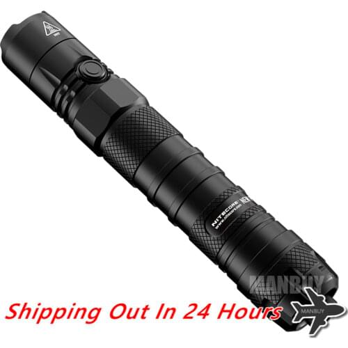 2020 NITECORE NEW P12 1200 LUMENS CREE XP-L HD V6 LED Tactical Flashlight with Quick Holster Without 18650 Battery Free Shipping