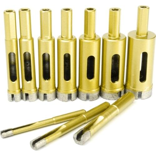 Hole Opener Carbide Alloy Cutter Stone Glass Hole Punches Saw Cutter Drill Bit for Marble Granite Tile Glass Punching Hand Tool