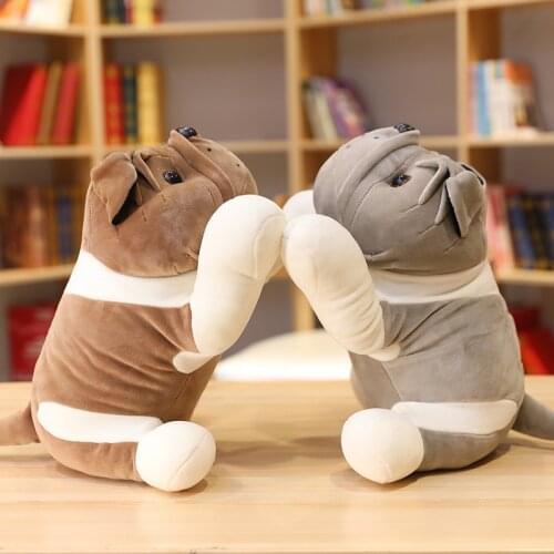Cute shapedog doll pillow stuffed toy puppy dog doll girl birthday gift