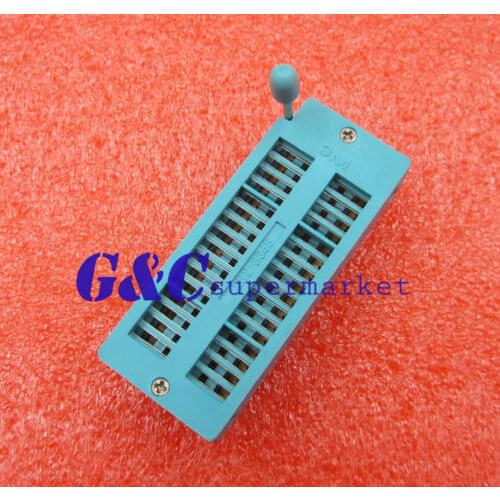 Narrow-Body 32P 32Pin 2.54MM Universal ZIF DIP Te Teer IC Te Socket 3M diy electronics