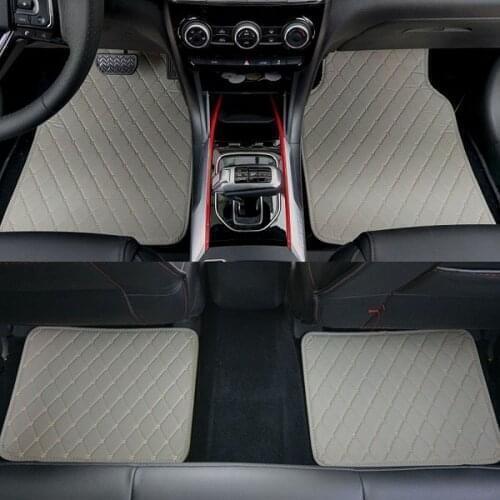 WLMWL General leather car mat for Hyundai All Models solaris tucson 2016 sonata ix25 i30 auto accessories Car-Styling
