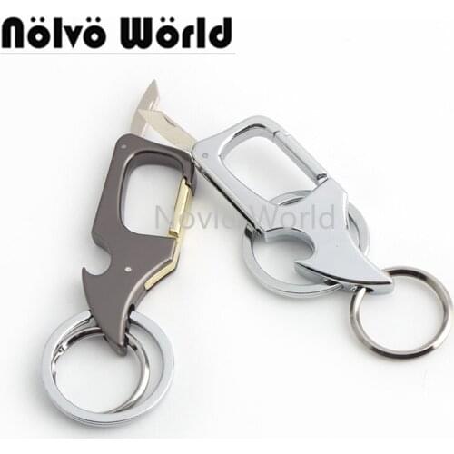 10-50 pieces 21mm and 27mm 2 colors Swivel Clasps Swivel keychain hook metal clasp for purse