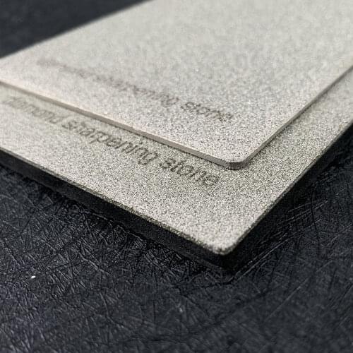 17*7cm Professional sharpening stone 3000 grit Knife sharpener Polished Leather tools Paste set Double-sided base EVA Whetstone