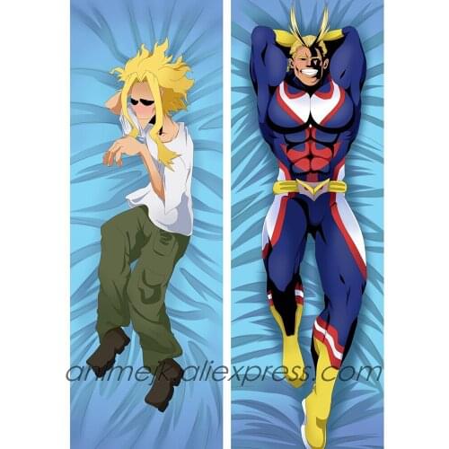 Anime JK My Hero Academia All Might Dakimakura Body Pillowcase Hug Pillow Case