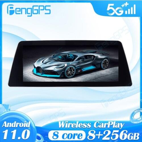 Car Multimedia Player for BMW 5 Series G30 2018 EVO DVD Player Head Unit FM/AM Radio Android 10.0 Mirror Link TPMS OBD Bluetooth