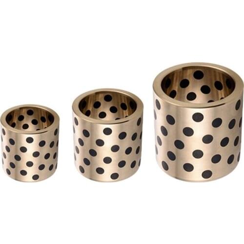 JDB2028 2032 inlaid graphite copper sleeve wear-resistant self-lubricating copper alloy oil-free bushing sliding bearing House