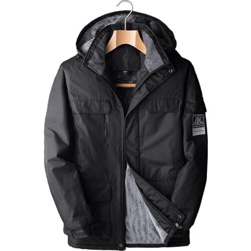 Mens Outdoor Hiking Jacket Men Autumn Winter Sports Rain Coat Thicken Climbing Trekking Windbreaker Fishing Waterproof Jackets