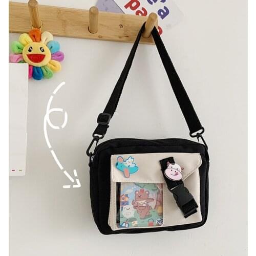 Nylon cute mobile phone bag Fashion messenger bag One-shoulder diagonal womens bag