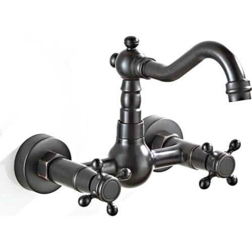 Luxury Bathtub Faucet Dual Handle Handheld Bath Shower Mixer Tap with Hand Shower Wall Mount Swivel Spout Tub Sink Mixer Faucet