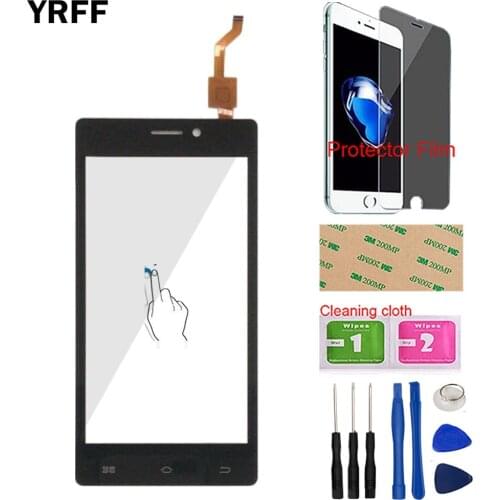 Phone Touch Screen Sensor For Keneksi Flame Touch Screen Digitizer Panel Front Outer Glass Tools Free Protector Film Adhesive