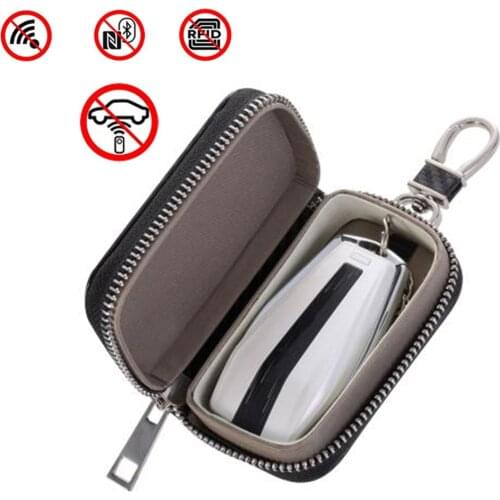 Key Fob Faraday Bag Signal Blocking Bags Key Fob Bag RFID Signal Shielding Keychain Card Keys Cases Portable GPS Shielding Box