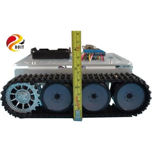 TP200 WiFi Robot Tank Chassis Robot Car Model Controlled by Android Apple Mobile Phone based on Nodemcu ESP8266 Board Kit