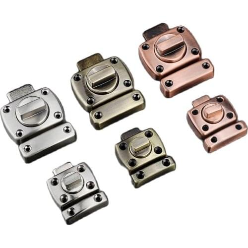 Privacy WC Latch Vacant Engaged Door Lock Toilet Shower 180 Turn Twist Bolt Privacy Catch Latch cubicles & Bathroom Hardware