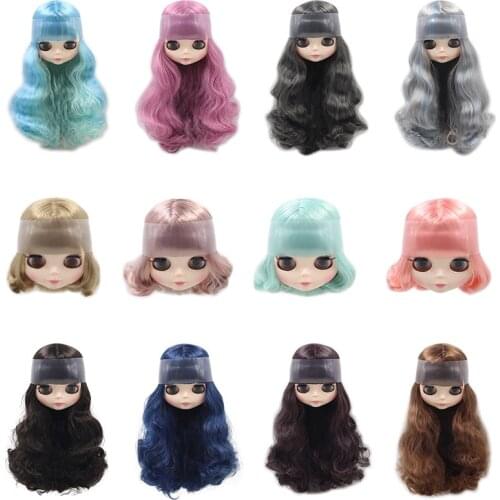 Factory Blyth doll head without body shiny face for custom doll DIY