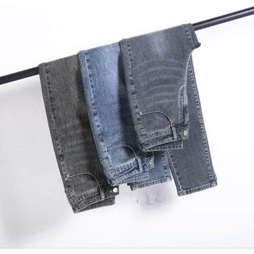 2020 Women Oversized Loose Jeans Lady Plus Plush Baggy Cropped Pants Student Straight Denim Jeans Autumn Harem Pants Trousers