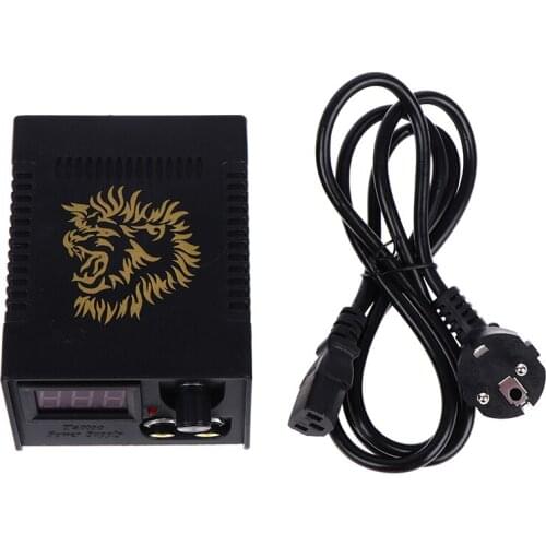 LCD Display Double Output Digital Tattoo Power Supply For Tattoo Machine Pen