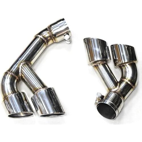 1 Pair Exhaust Tip For BMW F15 X5 35i 2014-2018 Muffler Tip 304 Stainless Steel Car Exhaust Pipe Tailpipe