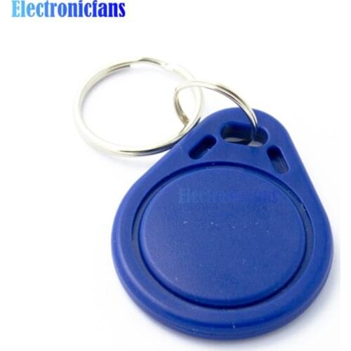 10PCS RFID Sensor Proximity IC Key Tags Keyfobs Token NFC TAG Keychain 13.56MHz For Arduino for Access Control Attendance