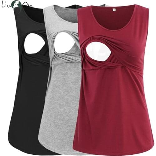 3 Pack Save Womens Maternity Clothes Pregnancy Shirt Ultra Soft Sleeveless Maternitys Tops Cami Tank Top Breastfeeding Clothing