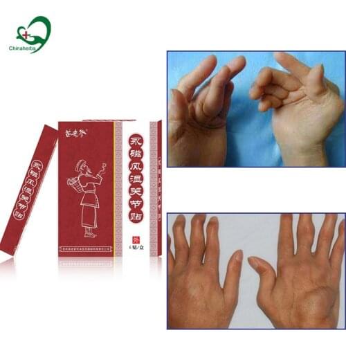 6 Packs/36 Pcs Magnetic Medical Plaster For Rheumatism Arthritis Arthrosis Of Knee Joint Gout Treatment Osteomyelitis Patches