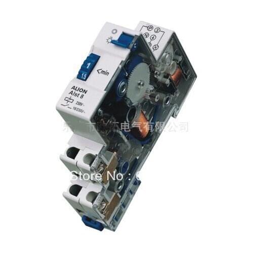 7 Minutes Staircase Lighting Timer Switch 220VAC DIN rail mounted