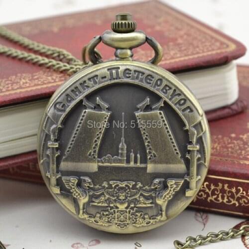 Free Shipping Hot Selling Real Quartz Pocket Watch Pendant Vintage Pocket Watch Necklace Gift Watch Collection Wholesale
