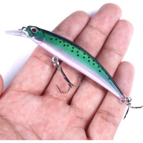 Minnow Fishing Lure Artificial 9cm 13g Hard Bait Bionic 3D Eyes Wobbler Crankbait Bass Carp Pike Fishing Tackle