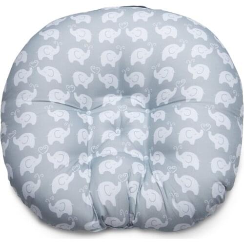Baby Round Crawling Mat Soft Cushion 60X65cm Newborn Photography Props Thick Cotton Pad Childrens Room Decoration