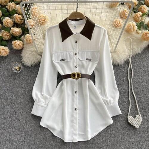 Женские черные рубашки Ismtide China At AliExpress