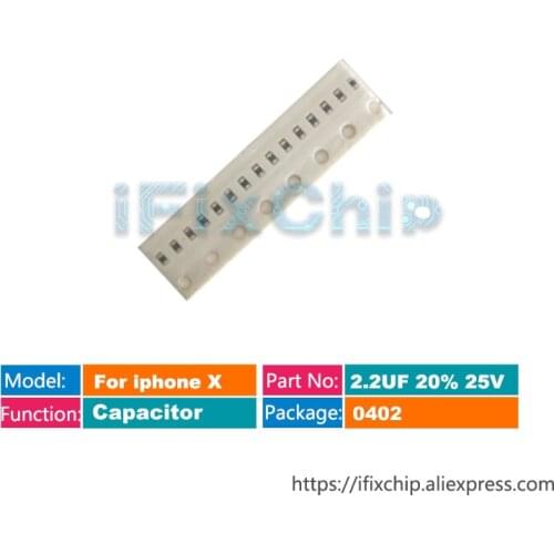 For iphone X Capacitor C3440 C3441 C3411 C3412 C3413 C3442 C3443