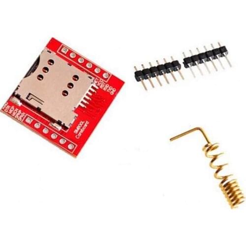 Mini Smallest SIM800L GPRS GSM Module MicroSIM Card Core Wireless Board Quad-band TTL Serial Port With Antenna for Arduino