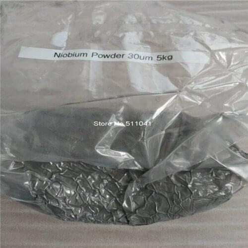 Niobium powder 30um, extra fine Spherical niobium powder 5kg wholesale price,free shipping