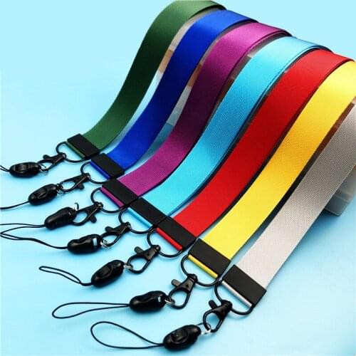 Neck Strap Lanyard For Keys ID Card Gym Mobile Phone Straps USB Badge Holder DIY Neck Strap Hang Rope Lariat Lanyard For Iphone