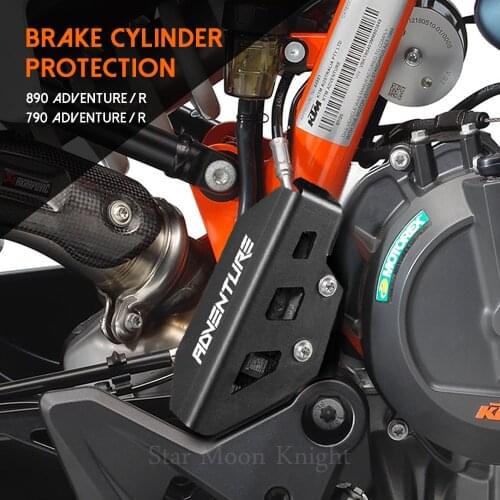 Motorcycle Gear Shift Lever Protective Rear Brake Master Cylinder Guard Rear Brake Cylinder Cover For 890 Adventure R 790 ADV R