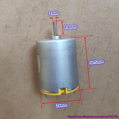 Brand new 280 DC motor 24*30.5mm 4.2V 5V 6V 20000rpm high speed carbon brush motor