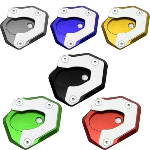 Motorcycle Kickstand Foot Side Stand Extension Pad Support Plate for Kawasaki Z400 Z650 Z900 Ninja 250/300 650 Er-6N Er-6F